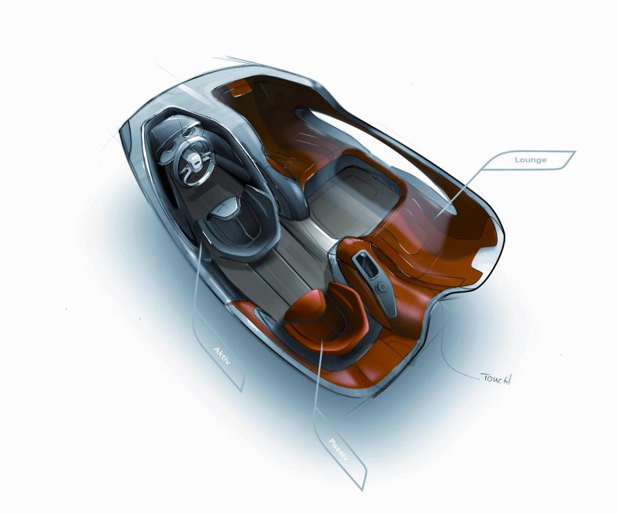 Эскиз Audi Intelligent Emotion Project 2009 года  (фото 16 из 18)